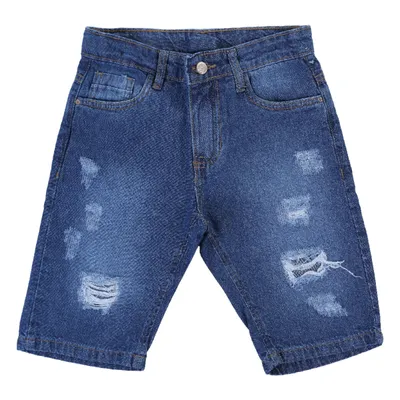 Bermuda Jeans Juvenil Clube Do Doce Básica Bermuda Jeans Juvenil Clube Do Doce Básica